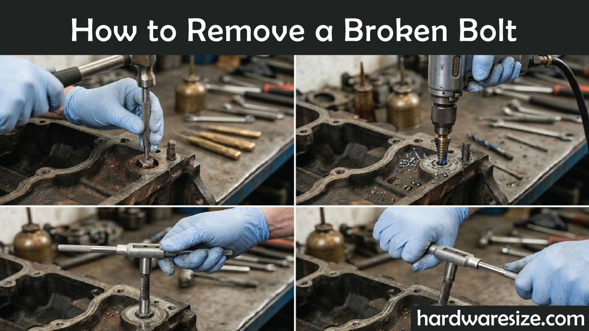 How to Remove a Broken Bolt