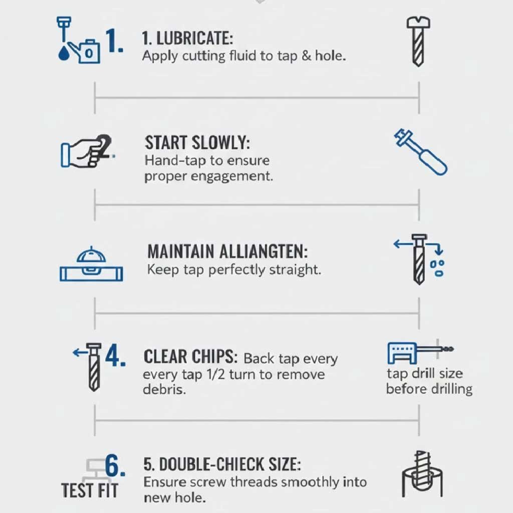 Practical Tips for Tapping Holes