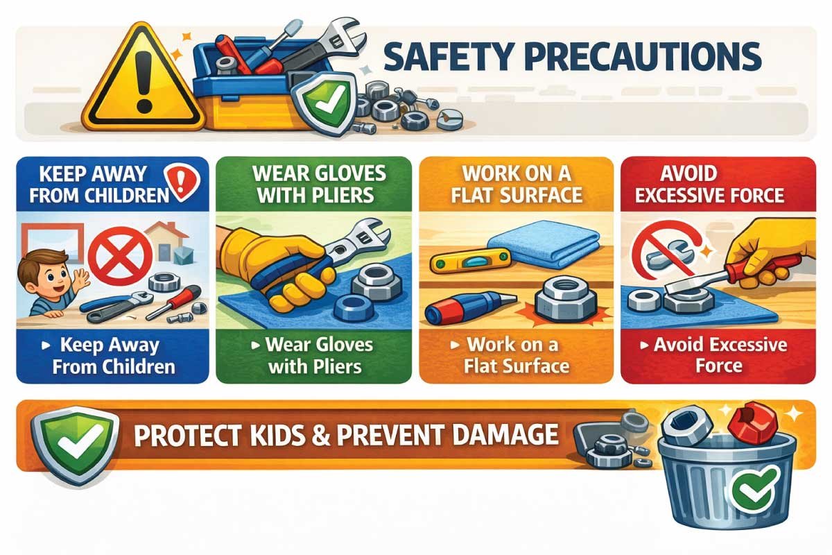 Common Mistakes to Avoid when Remove a Cap Nut from Little Tikes Toys