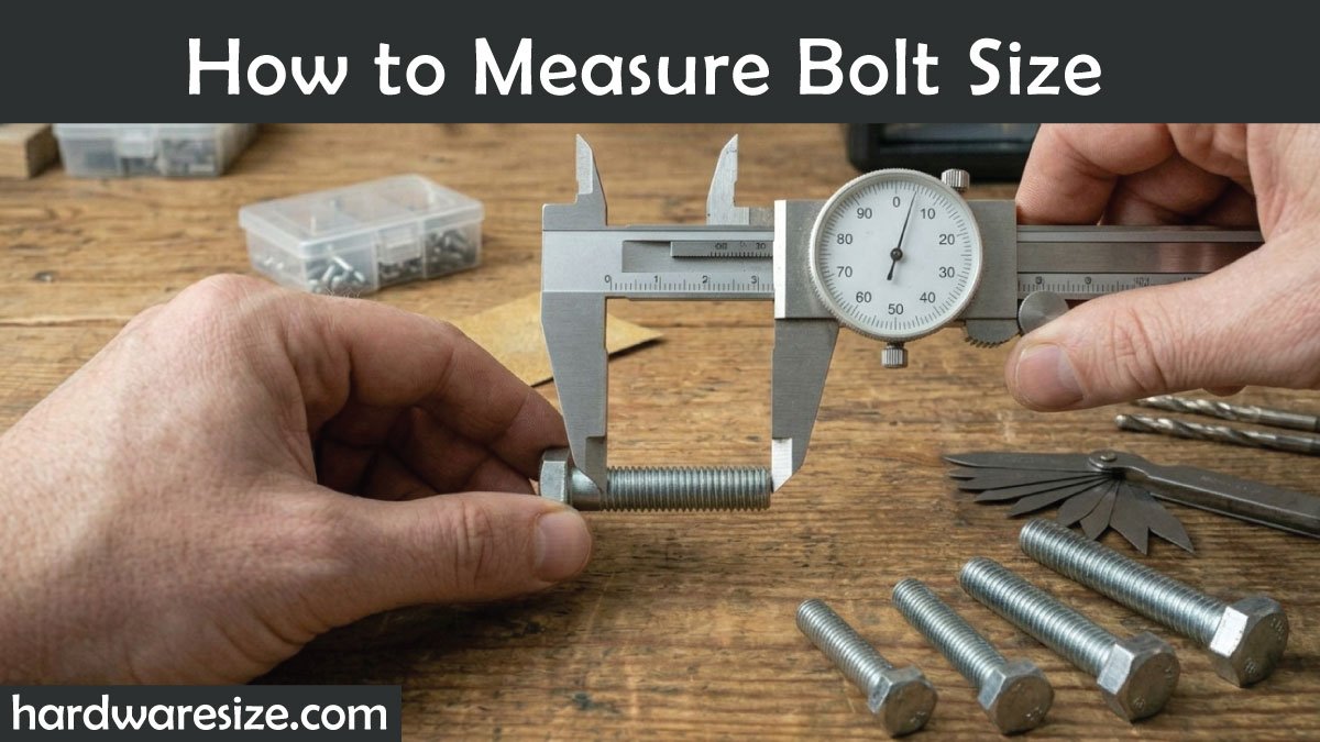 How to Measure Bolt Size