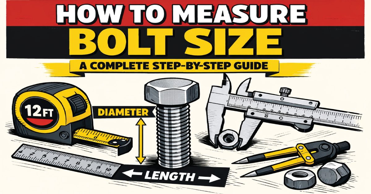 How to Measure Bolt Size: A Complete Step-by-Step Guide