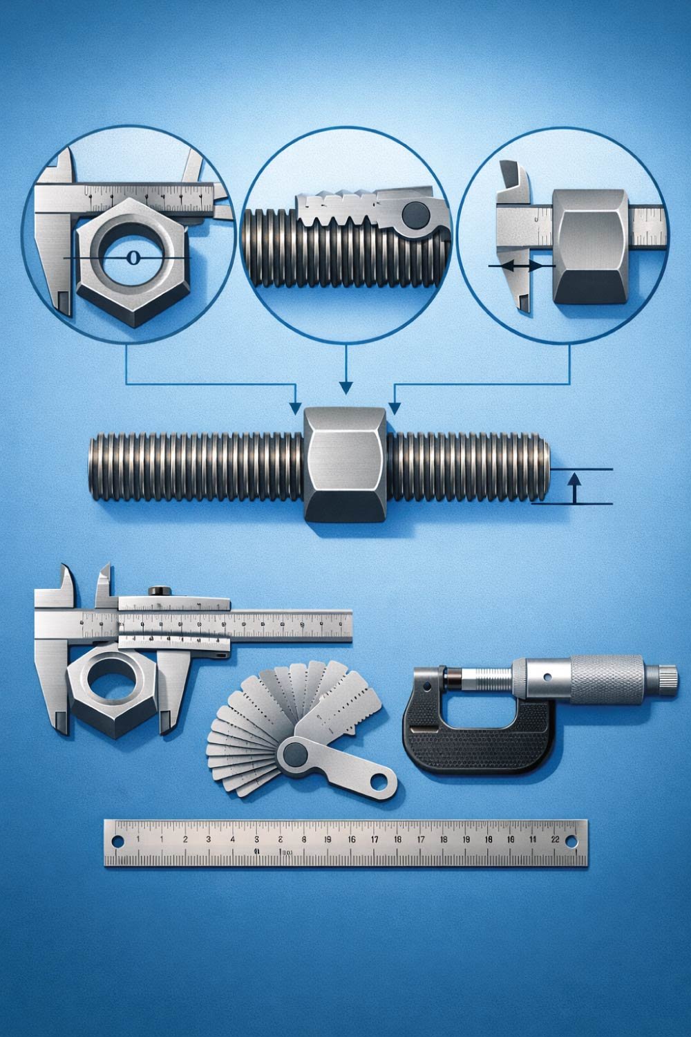 How to Measure Jam Nut Size