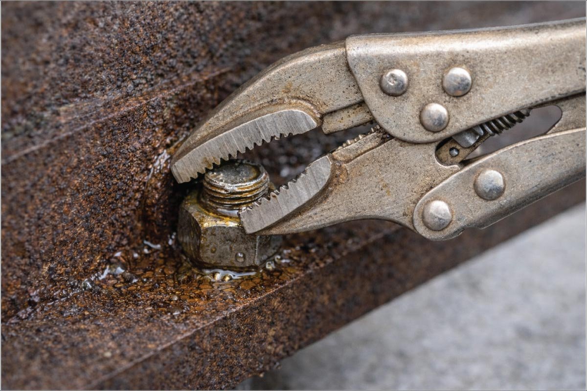 How to Remove a Stripped Bolt step 4