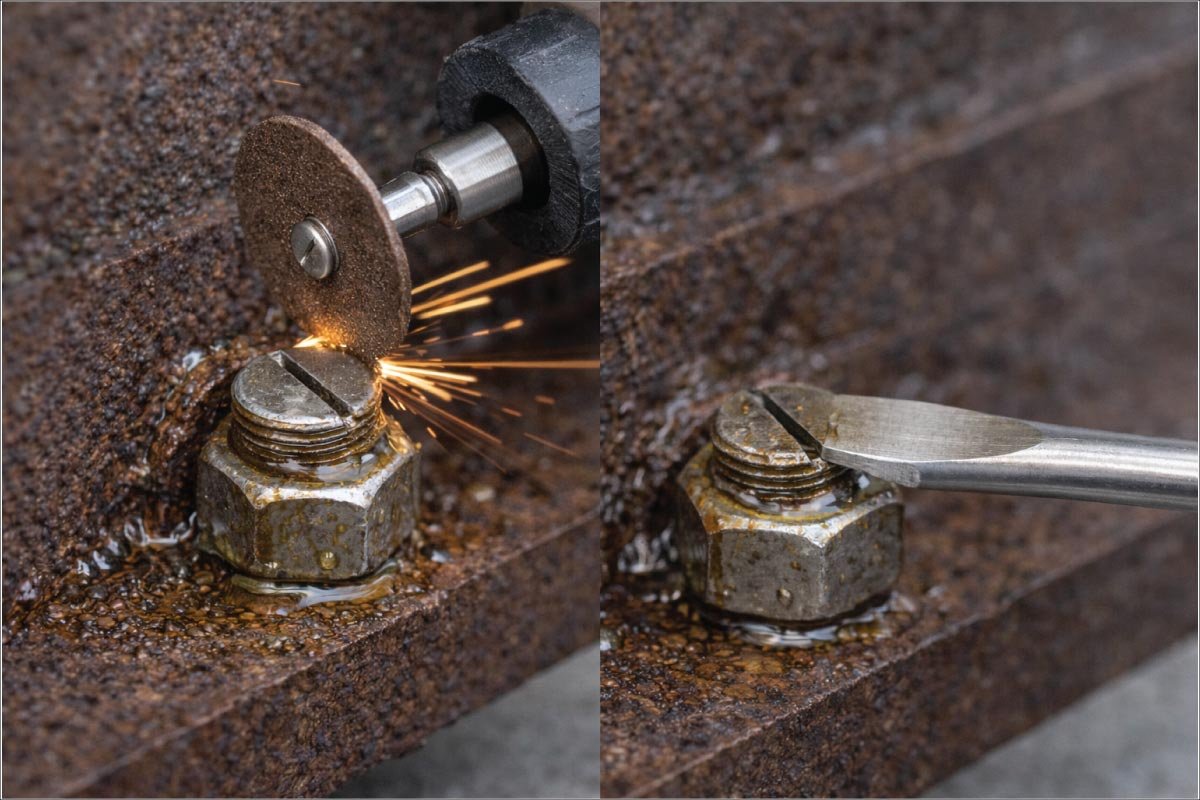 How to Remove a Stripped Bolt step 5