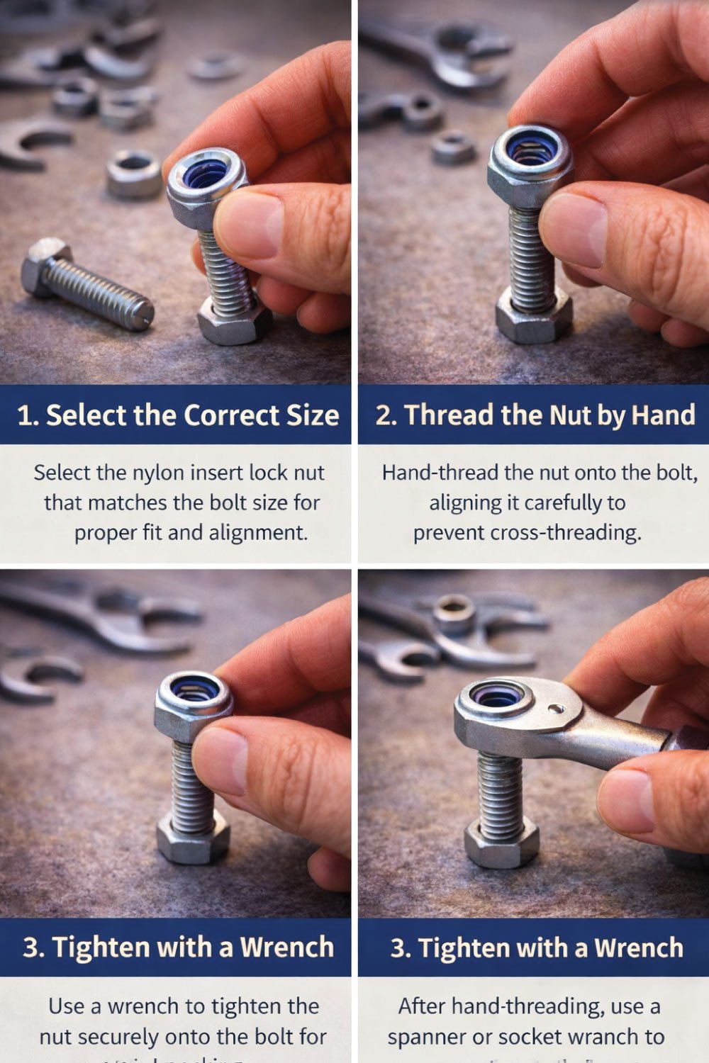 Nylon Insert Lock Nut How to Use