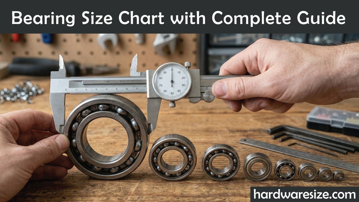 Bearing Size Chart with Complete Guide