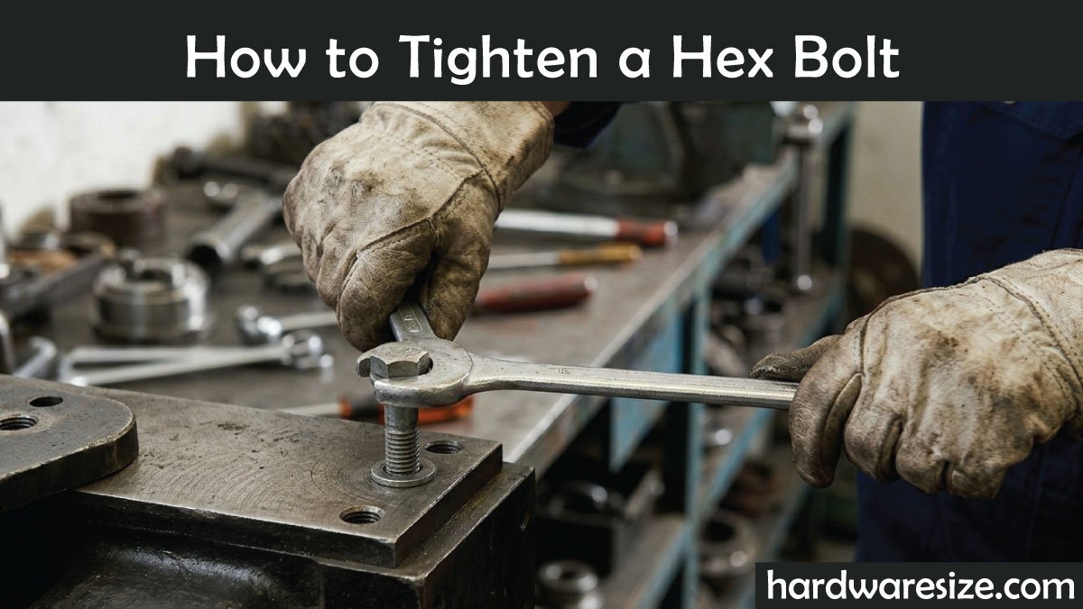How to Tighten a Hex Bolt