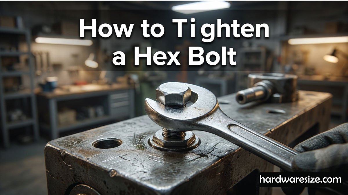 How to Tighten a Hex Bolt