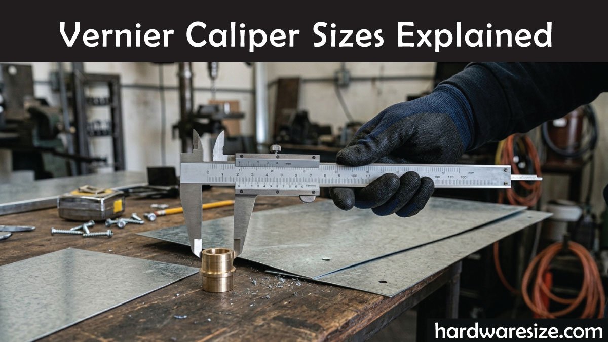 Vernier Caliper Sizes