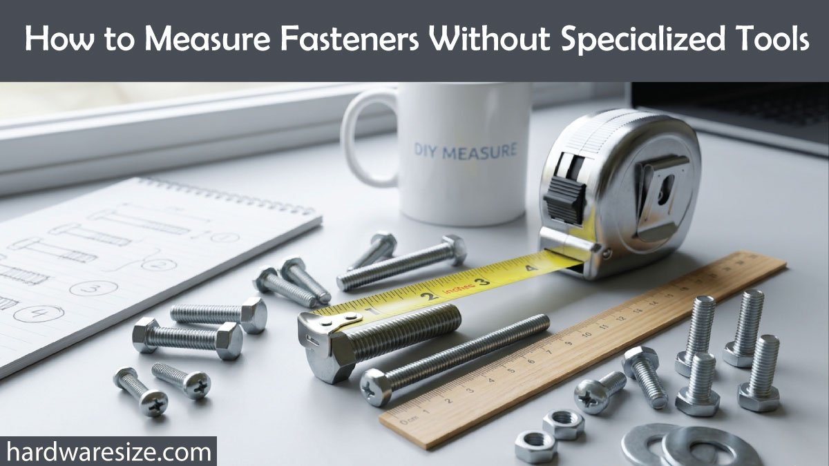 How to Measure Fasteners Without Specialized Tools
