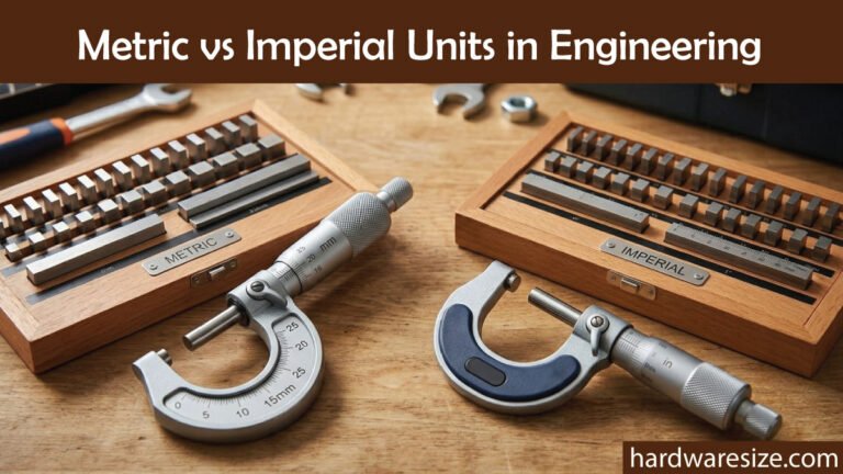 Metric vs Imperial Units in Engineering (Simple Guide) - Hardware Size