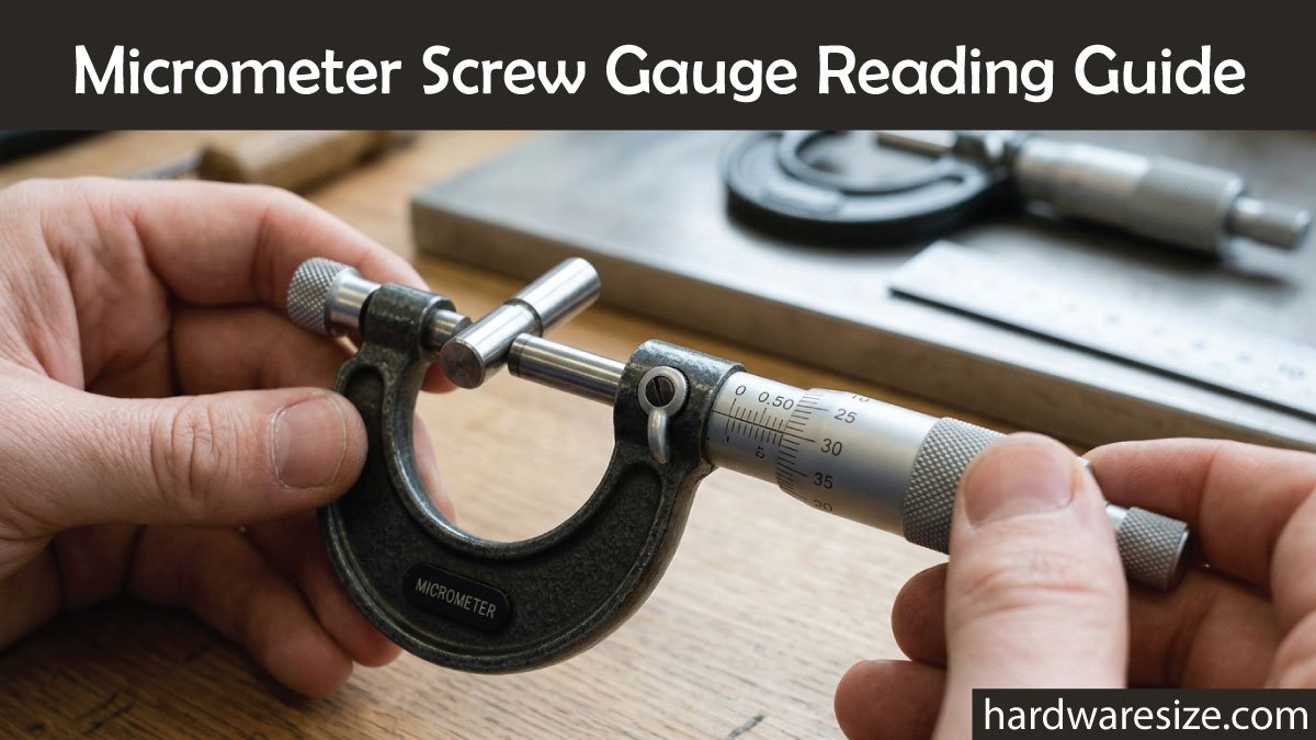 Micrometer Screw Gauge Reading Guide