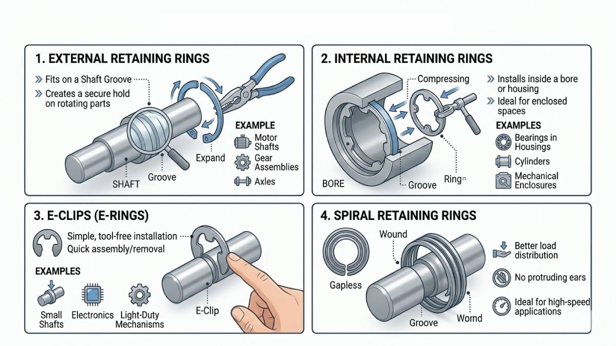 Types of Retaining Rings