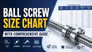 Ball Screw Size Chart with Comprehensive Guide - Hardware Size