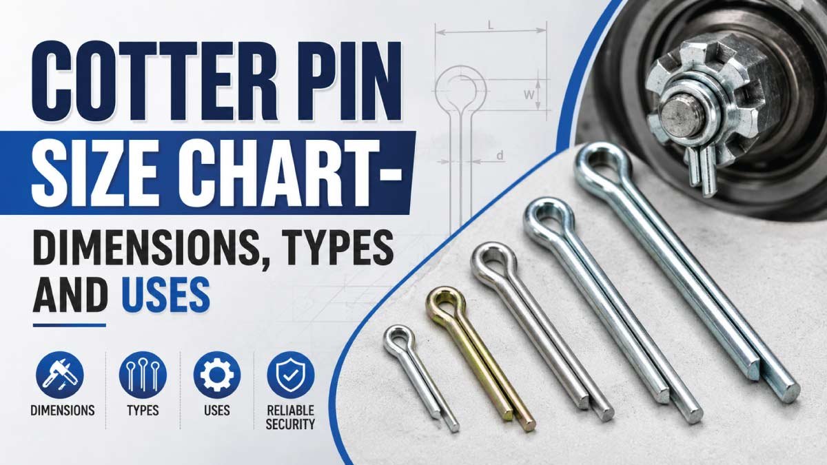Cotter Pin Size Chart