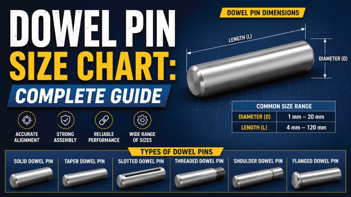 Dowel Pin Size Chart