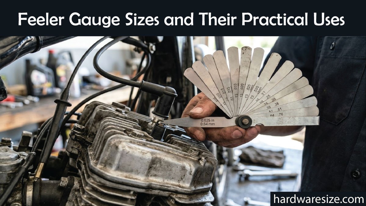 Feeler Gauge Sizes and Their Practical Uses