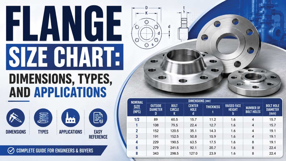 Flange Size Chart