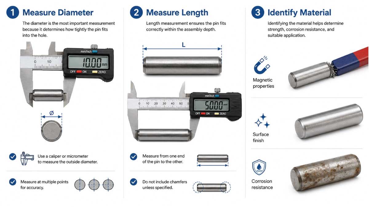 How to Measure a Dowel Pin