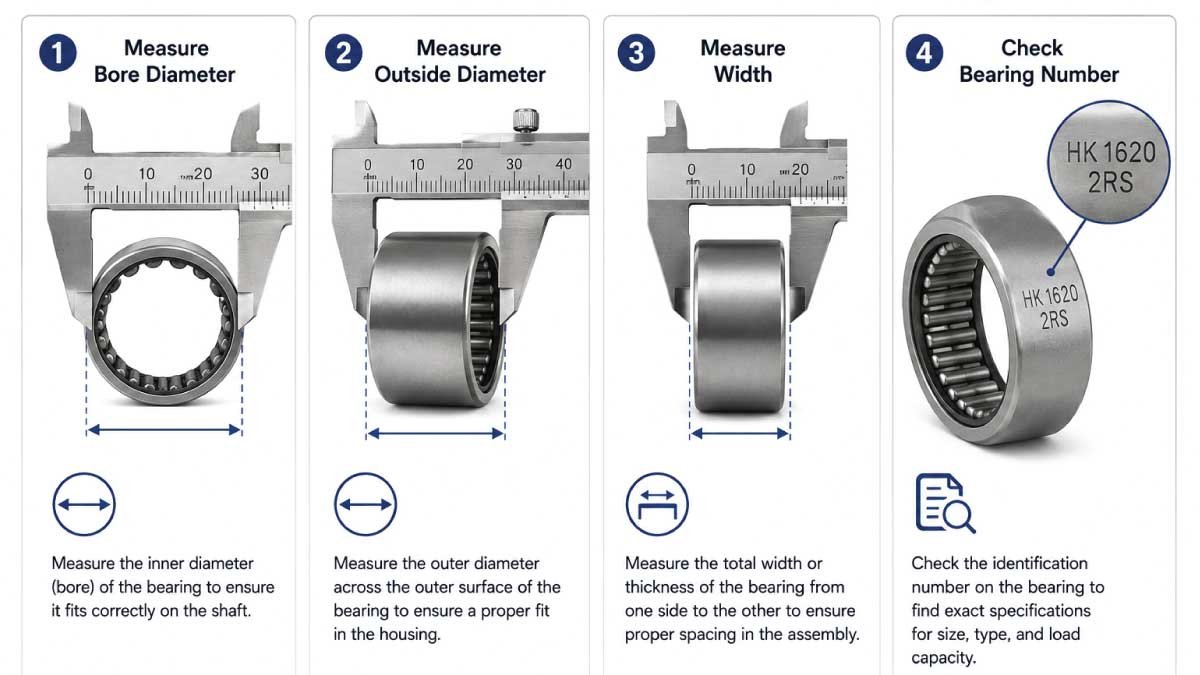 How to Measure a Needle Bearing