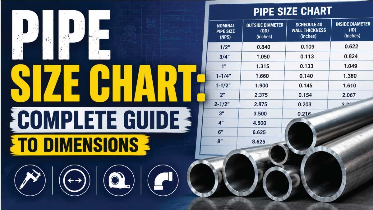 Pipe Size Chart