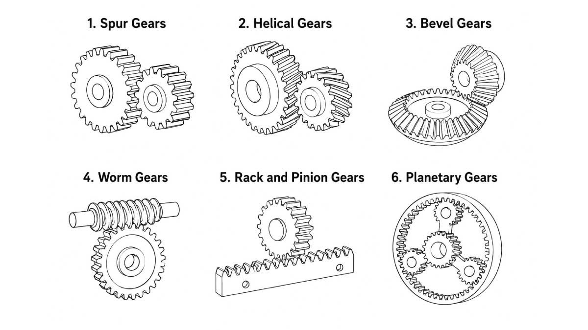 Types of Gears
