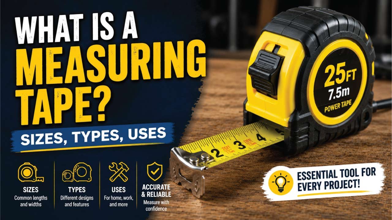 What Is a Measuring Tape? Sizes, Types, Uses