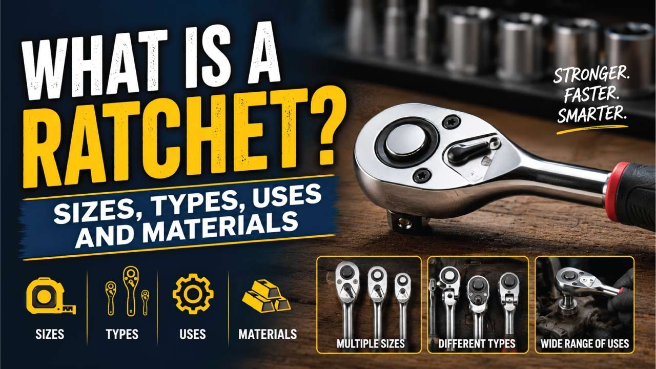 What Is a Ratchet? Sizes, Types, Uses and Materials