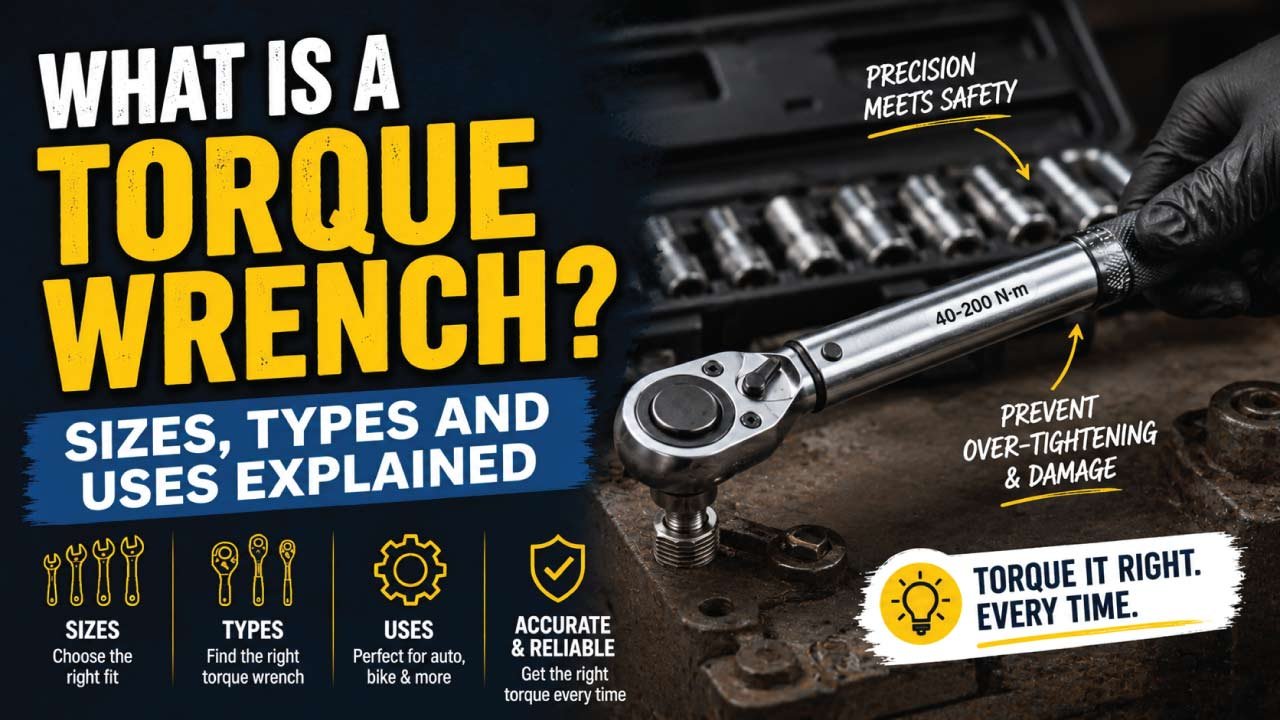 What Is a Torque Wrench Sizes Types and Uses