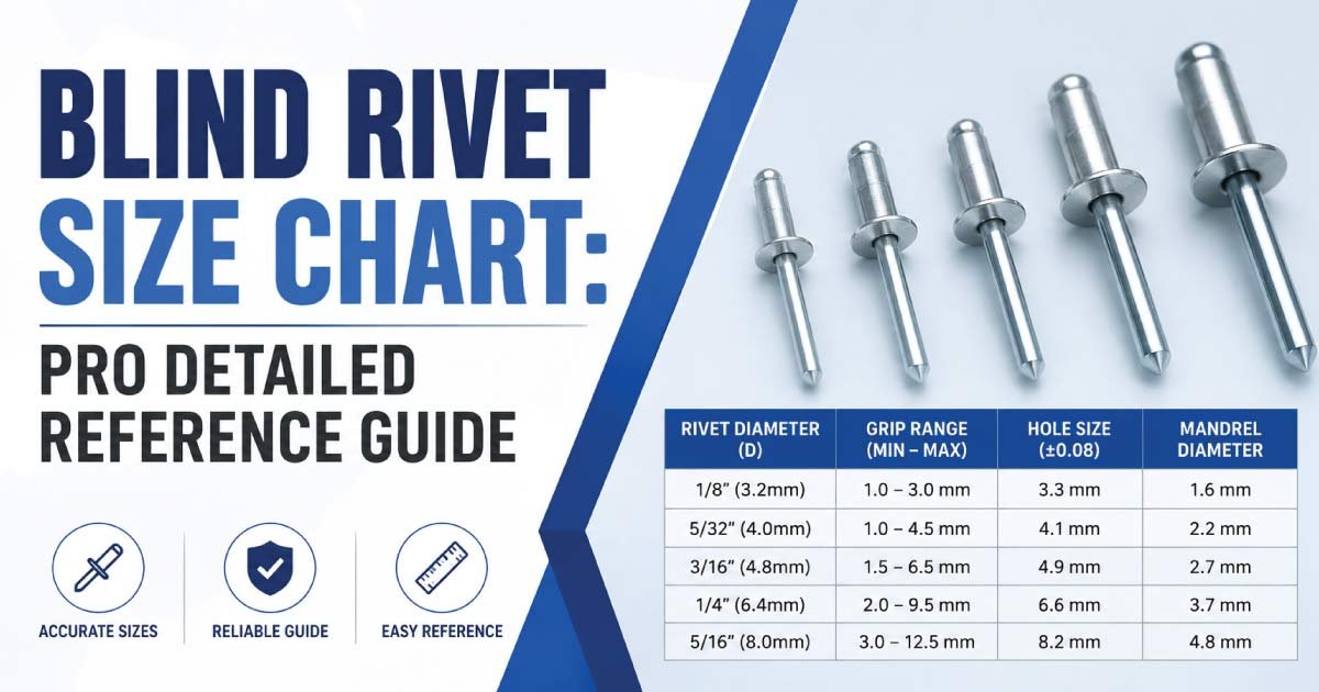 Blind Rivet Size Chart