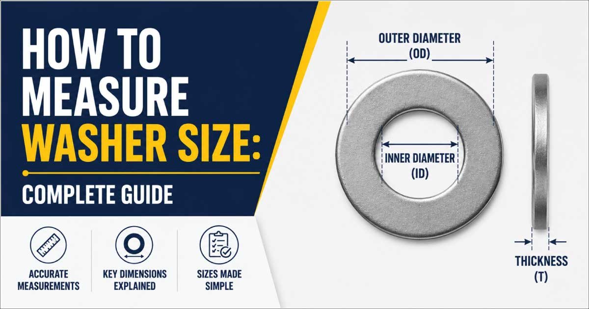 How to Measure Washer Size