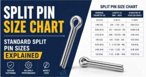Split Pin Size Chart: Standard Split Pin Sizes Explained - Hardware Size