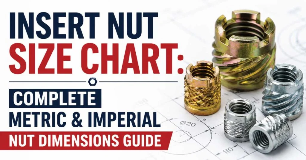 Standard Nut Size Chart: Complete Guide