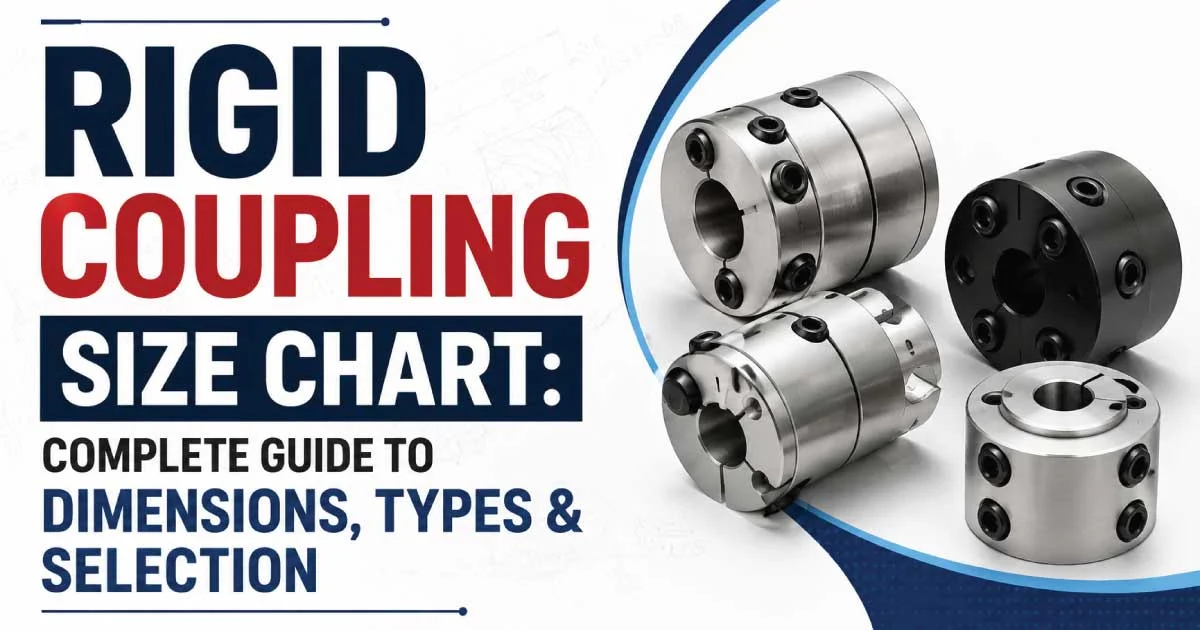 Rigid Coupling Size Chart: Complete Guide to Dimensions, Types & Selection