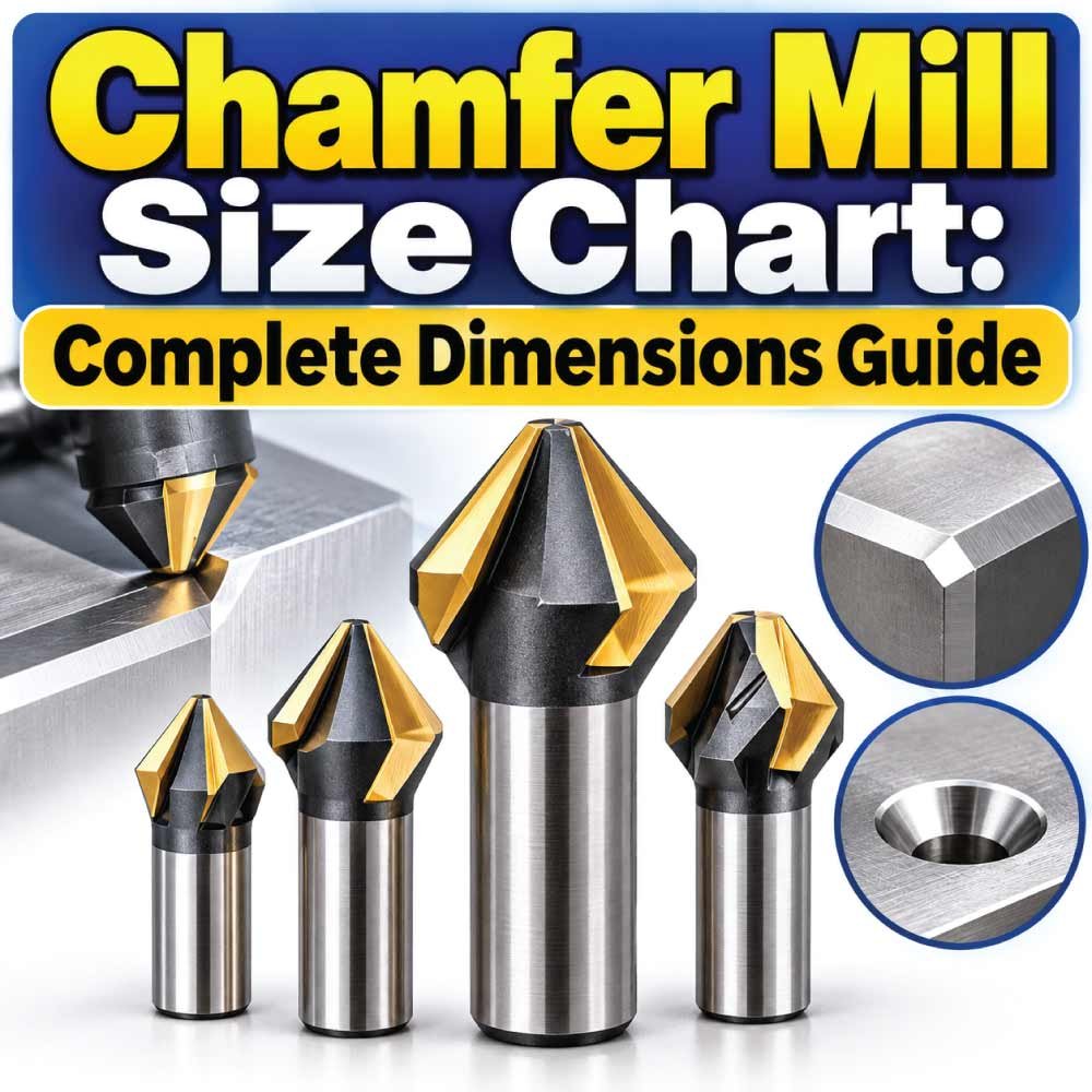 Chamfer Mill Size Chart
