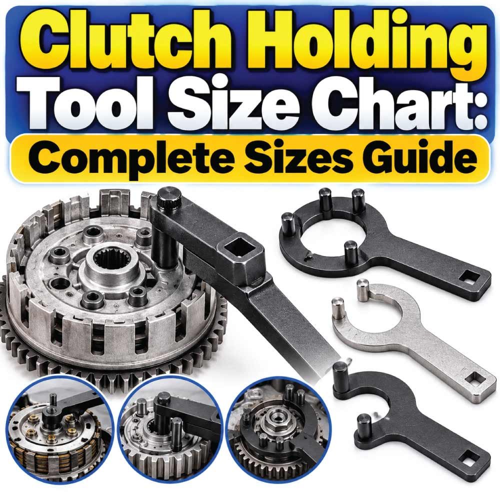 Clutch Holding Tool Size Chart