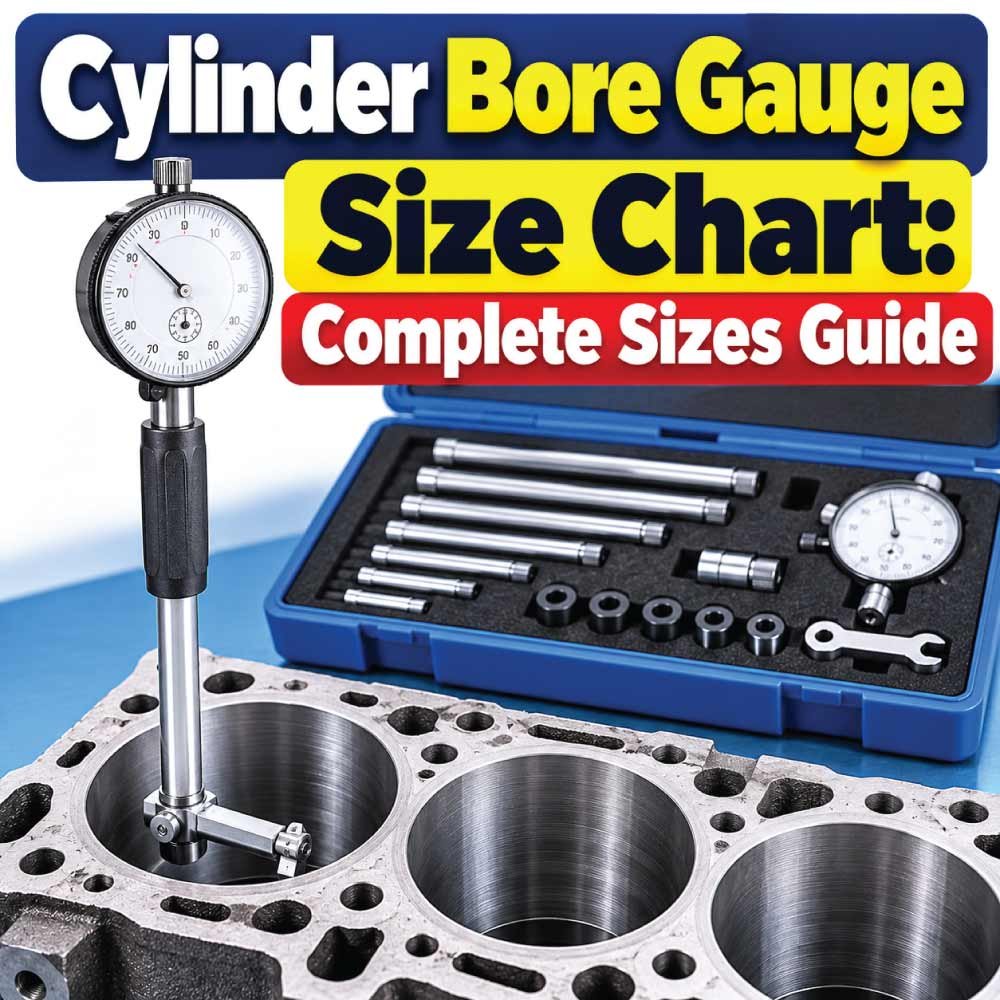 Cylinder Bore Gauge Size Chart