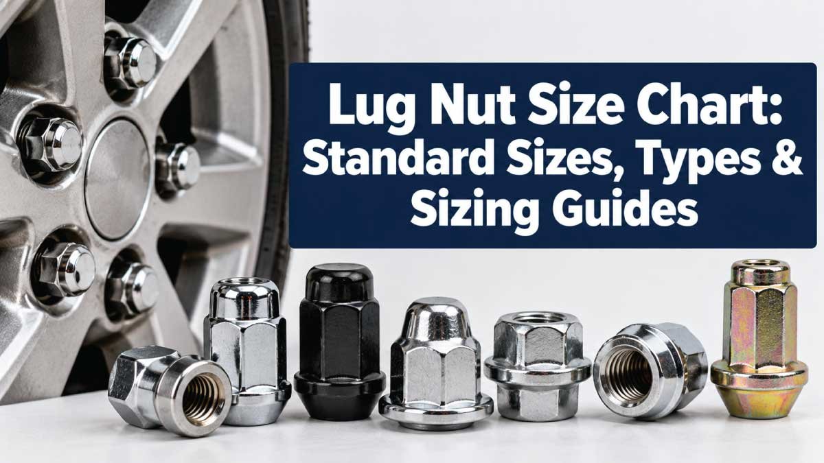 Lug Nut Size Chart