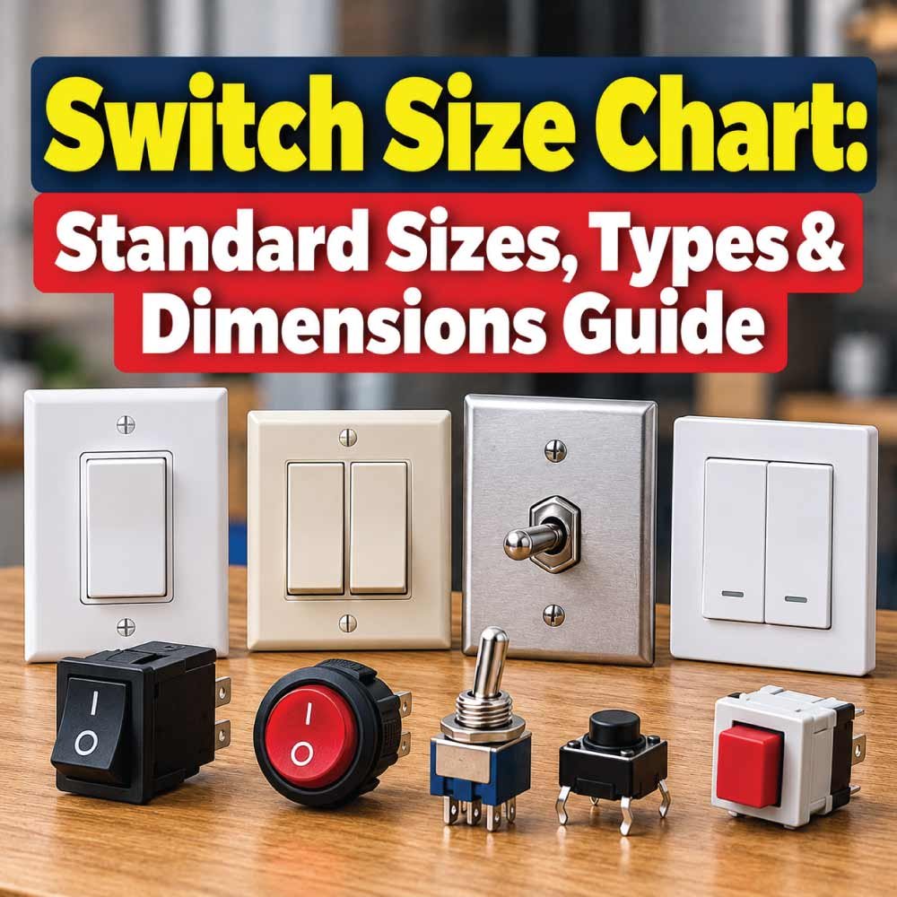 Switch Size Chart