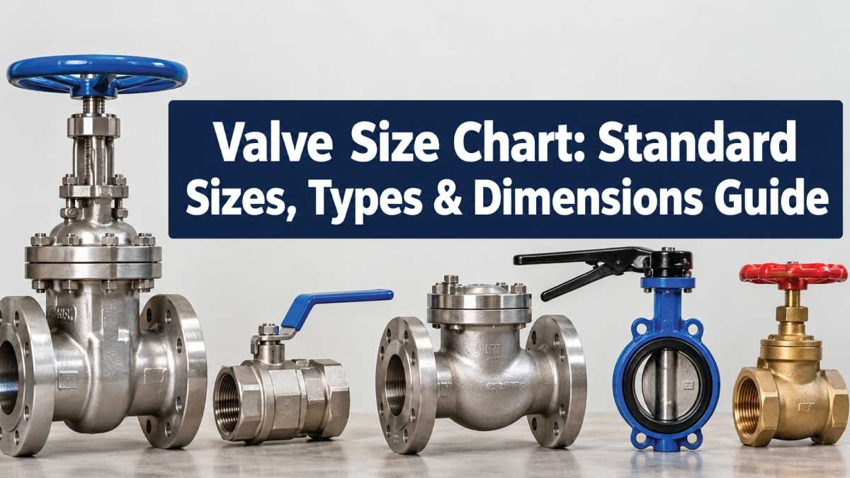 Valve Size Chart